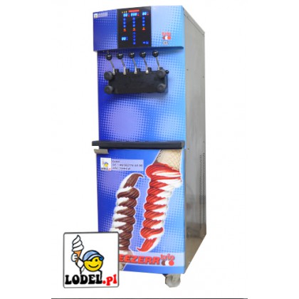 Freezerr Trio Lodel - maszyna do lodów świderków 5smaków